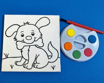 Dog Birthday Party - Dog Party Favors - Kids Party Favors - Art Party