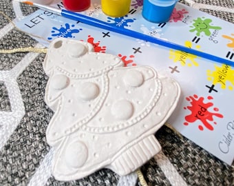Paint Your Own Ornament - DIY Christmas Stocking Stuffers For Kids