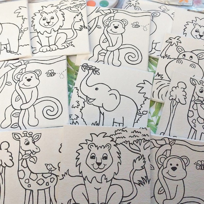 Art Party Favors Kids Activity Pack