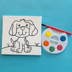 Dog Birthday Party Favors -Paint Party Favors