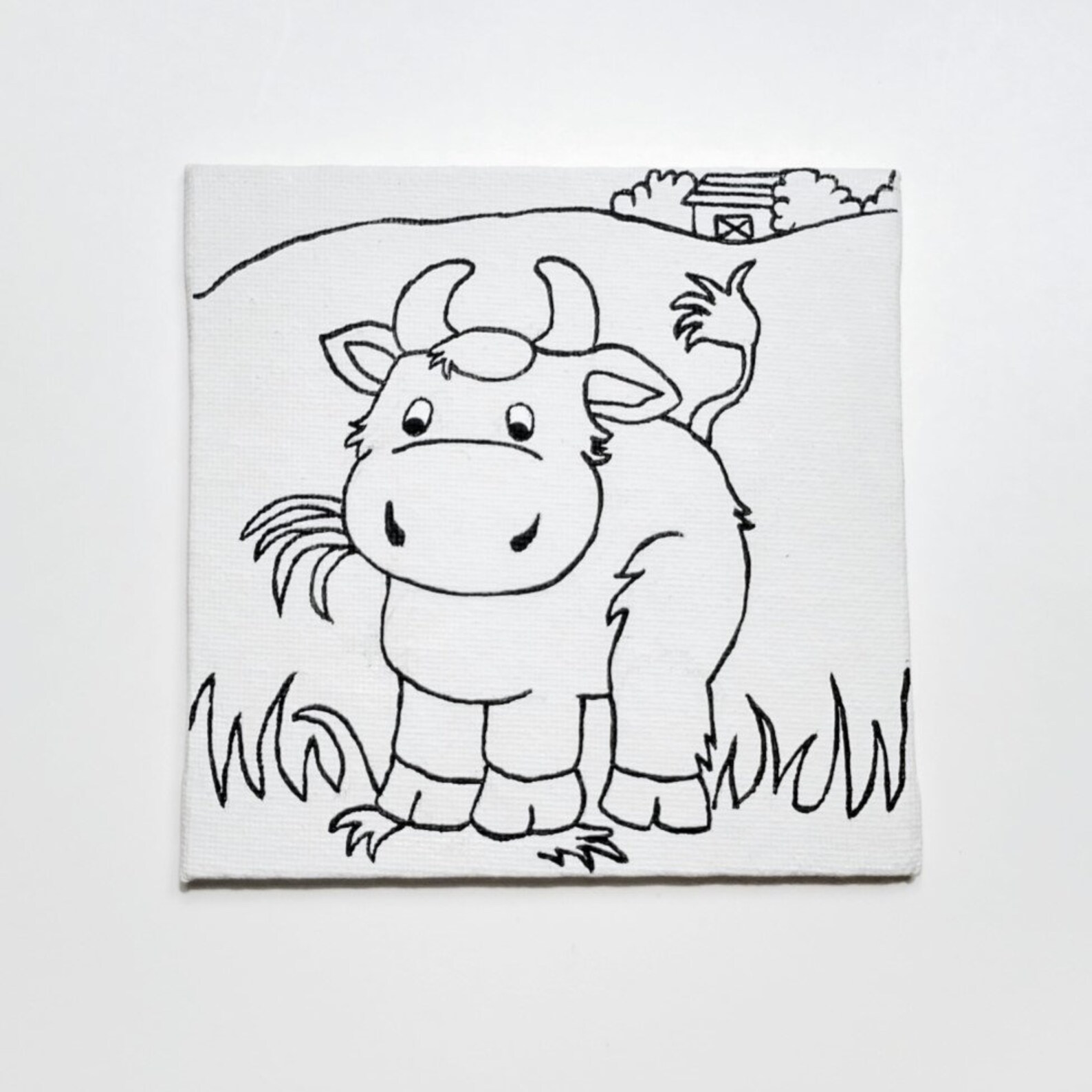 Paint Your Own Farm Animals Art Party Kids Party Favors Etsy