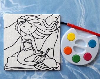 Mermaid Party Favors - Paint Party Favors For Mermaid Themed Birthday Party