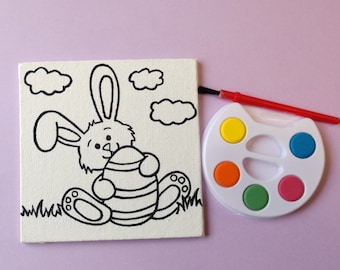 Paint Your Own Easter Bunny - Easter Basket Filler - Kids Easter Gift