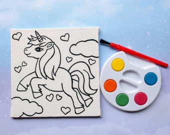 Unicorn Party Favors - Kids Party Favors - Paint Your Own Unicorn Gift