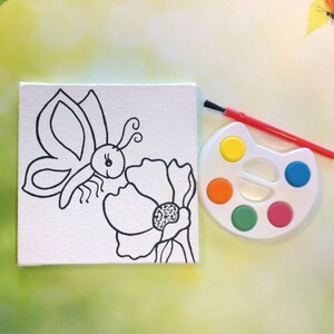 Butterfly Party Favors - Tea Party Favors - Butterfly Canvas
