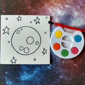 DIY Planet und Sterne Paint Kit, Space Party, Kinderparty Favors