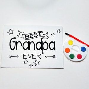 DIY Card For Grandpa Papa Fathers Day Gift Best Grandpa Ever Homemade Cards image 8