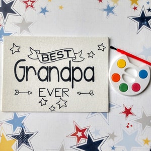 DIY Card For Grandpa Papa Fathers Day Gift Best Grandpa Ever Homemade Cards image 3