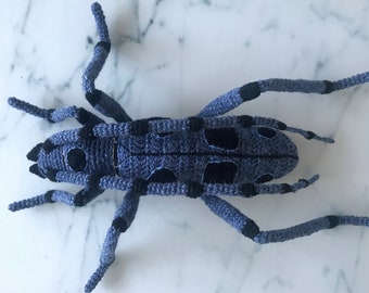 Alpine Longhorn Beetle Amigurumi