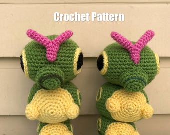 Caterpie Crochet Pattern