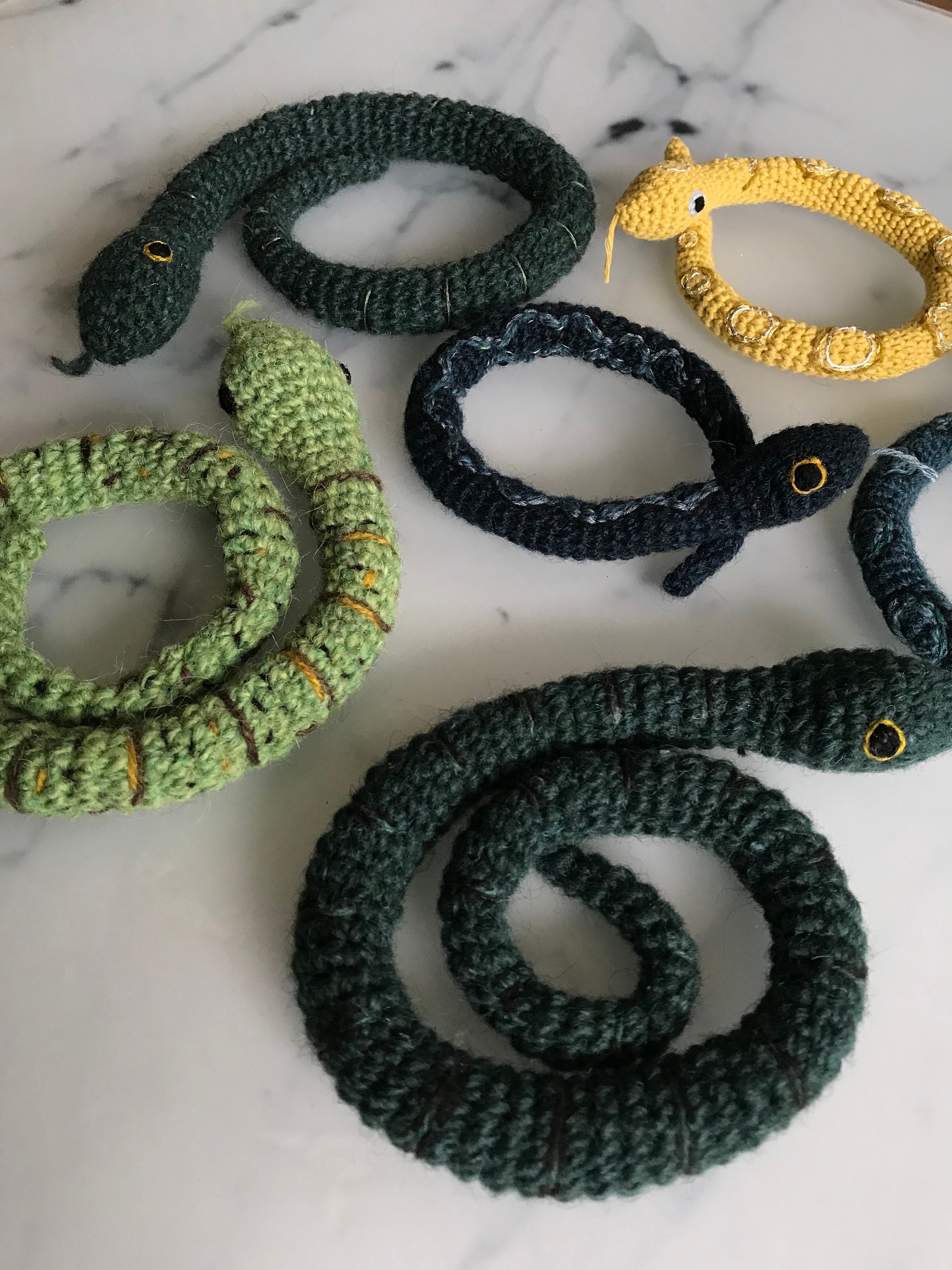 Snake Crochet Pattern - Etsy