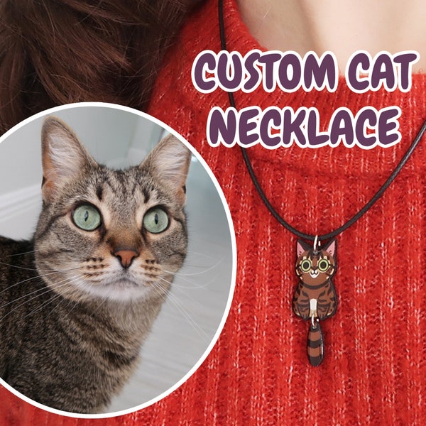 Custom Cat Jewelry Etsy