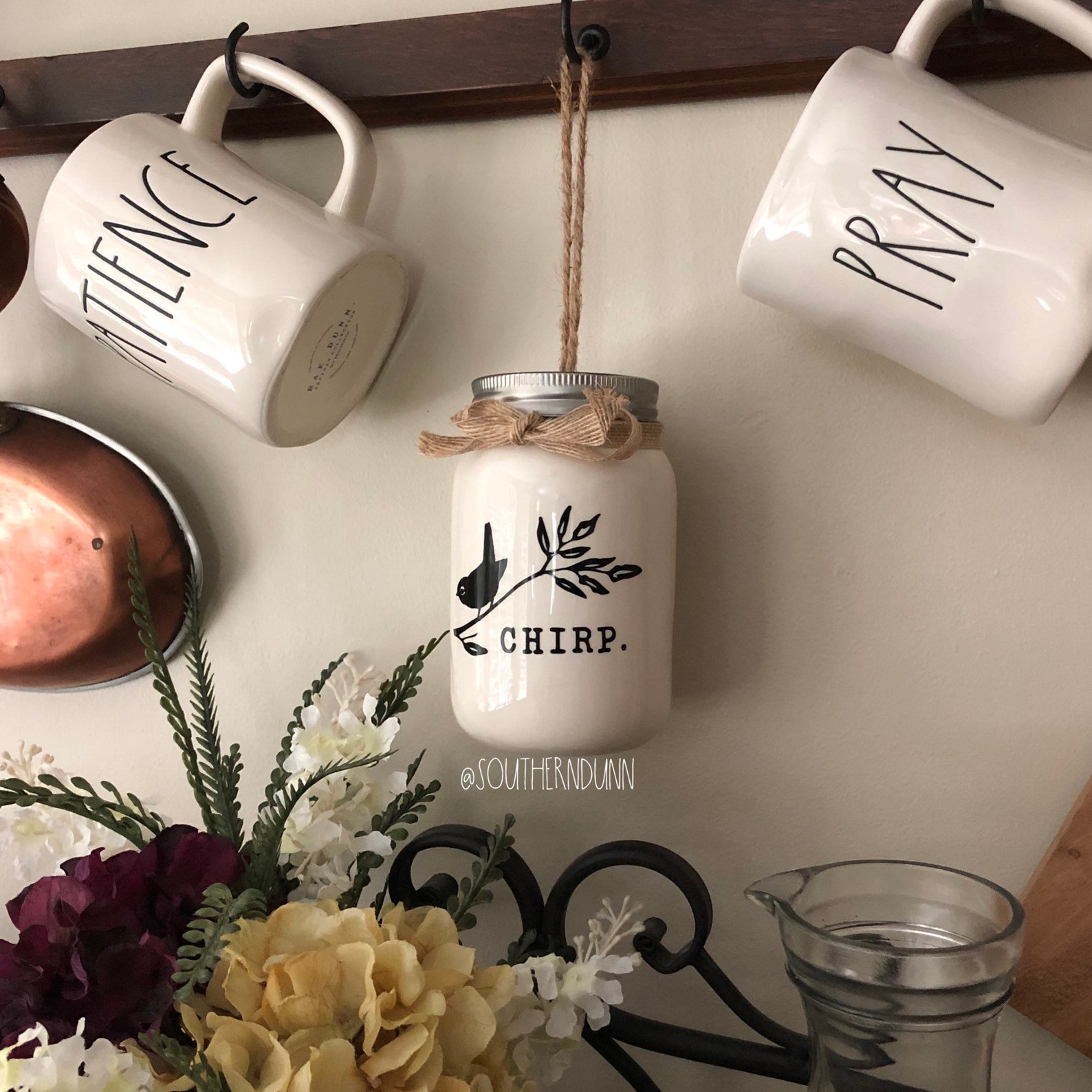 DECAL ONLY Rae Dunn Inspired Vinyl Birdhouse Decals Rae Dunn Etsy