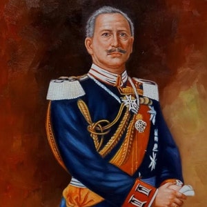 retrato Kaiser-Wilhelm-II VON PREUSSEN