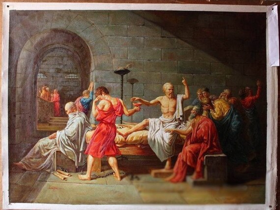 Сократ на картинах