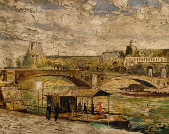 after Vincent van Gogh (handmade) Oil painting on canvas countryside