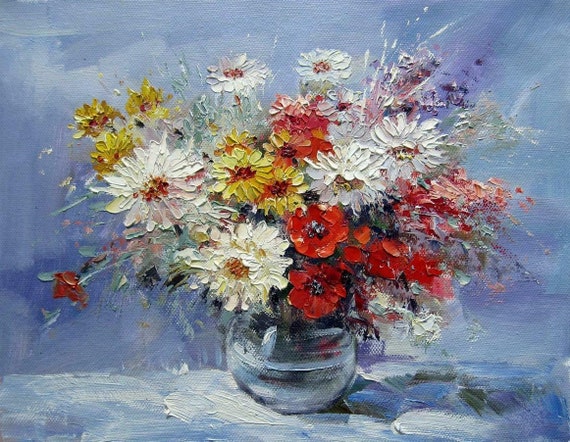 still life flowers vase painting oil painting on canvas painting on canvas still life flowers