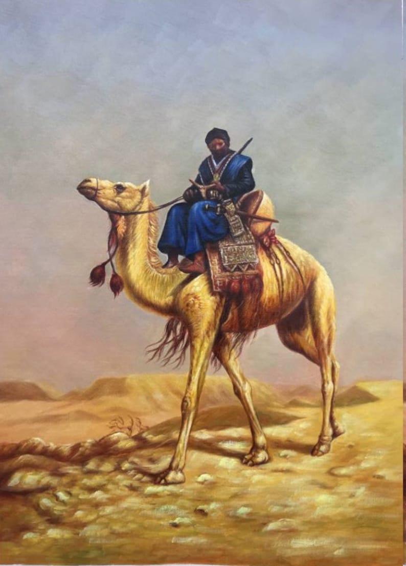 arab man orientalist painting oil painting on canvas image 1