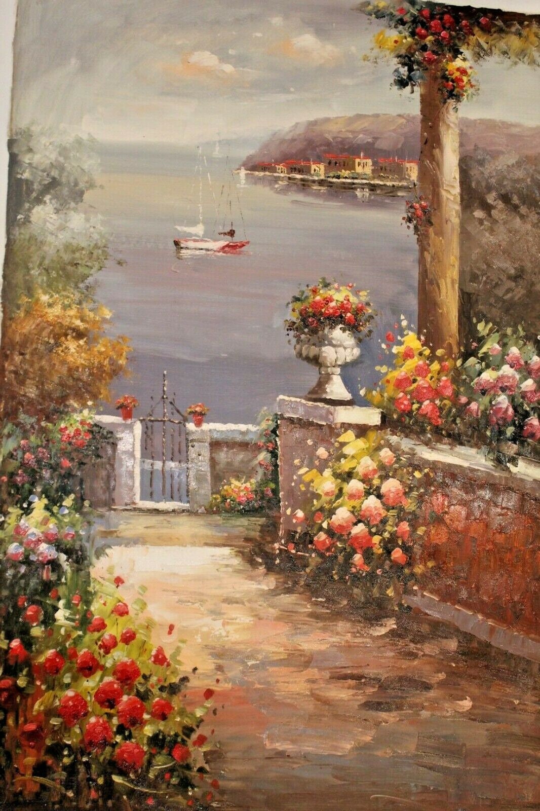 Seascape seen sea painting painting oil on canvas / seascape | Etsy