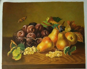 静物画　油絵　果物絵画　F0キャンバス　制作者本人出品　painterTMK出品 il_340x270.3664482503_64f3.jpg