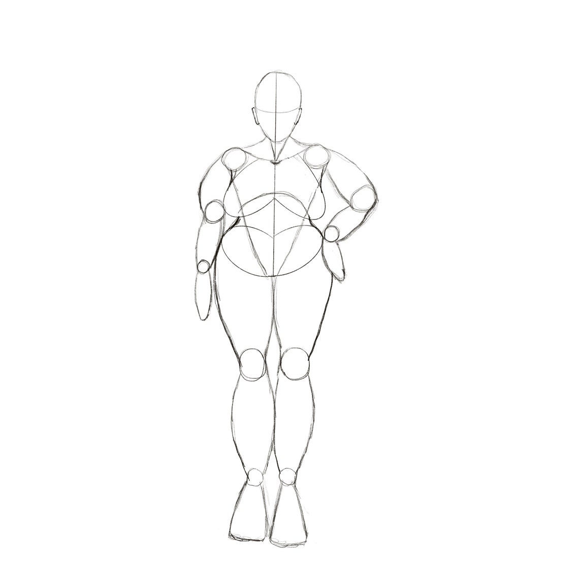 figure drawing procreate