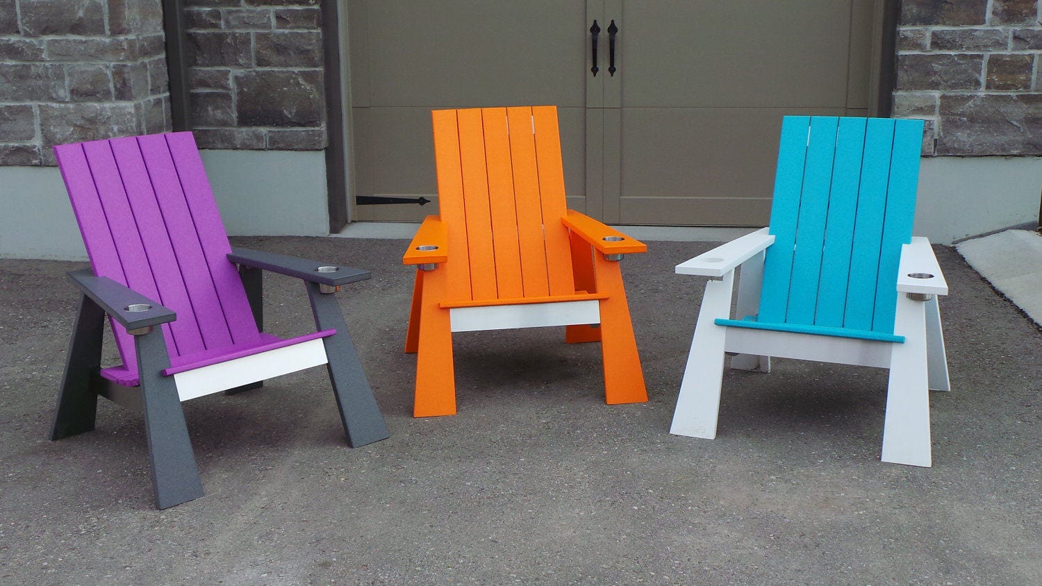 Modern Muskoka / Adirondack Chair Combo Colour | Etsy