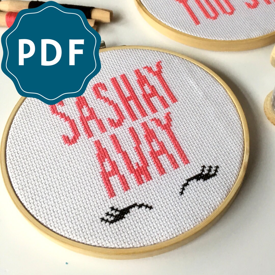 CROSS SITCH PDF Sashay Away Downloadable Pattern and Etsy