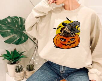 Womens Casual Halloween Hoodie Sweatshirts Long Sleeve Pullover Hooded Tops with Pockets UOCUFY Hoodies for Women 