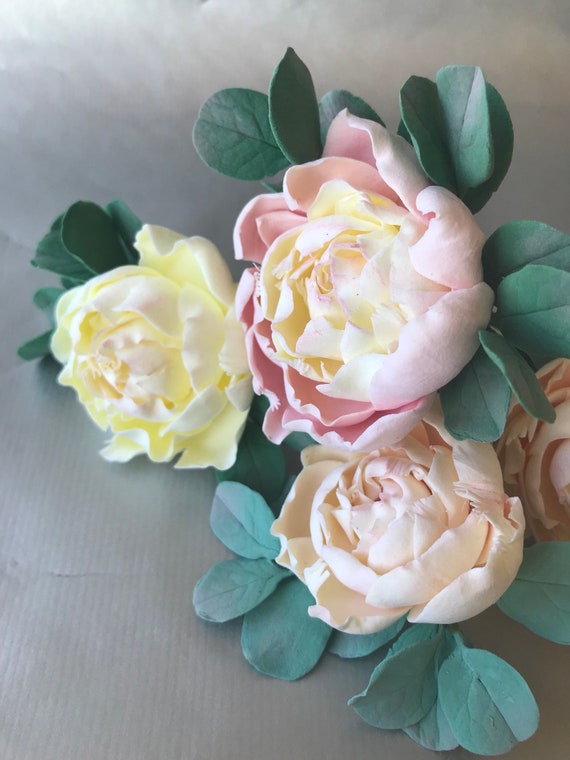 Peony Wedding Hair Pin Blush Pink Flowers For Bridal Etsy Peony Wedding Hair Pin Blush Pink Flowers For Bridal Etsy