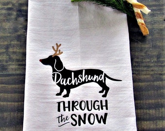 Christmas Dachshund Reindeer Kitchen Towel Tea Towel Christmas Gift Hostess Gift Chef Gift Christmas Decor Kitchen Decor Housewarming Christmas Dachshund Reindeer Kitchen Towel Tea Towel Christmas Gift Hostess Gift Chef Gift Christmas Decor Kitchen Decor Housewarming