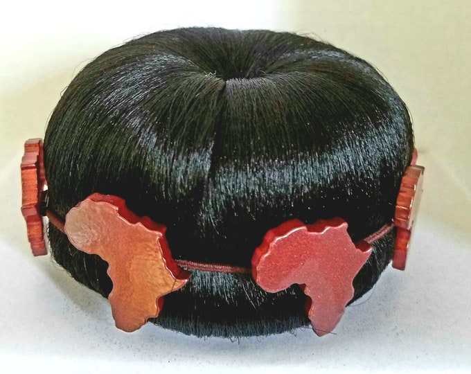Final Sale ! Africa hair bun wrap. Loc wrap unisex