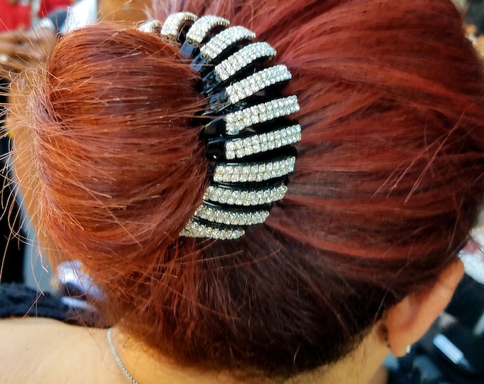 Joyfulheads Jeweled hair bun wrap.