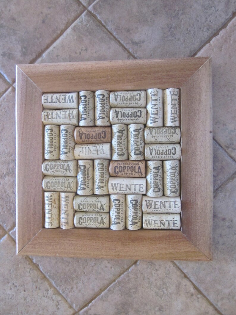 Custom Wine Cork Trivet & Hot Plate Handmade Etsy
