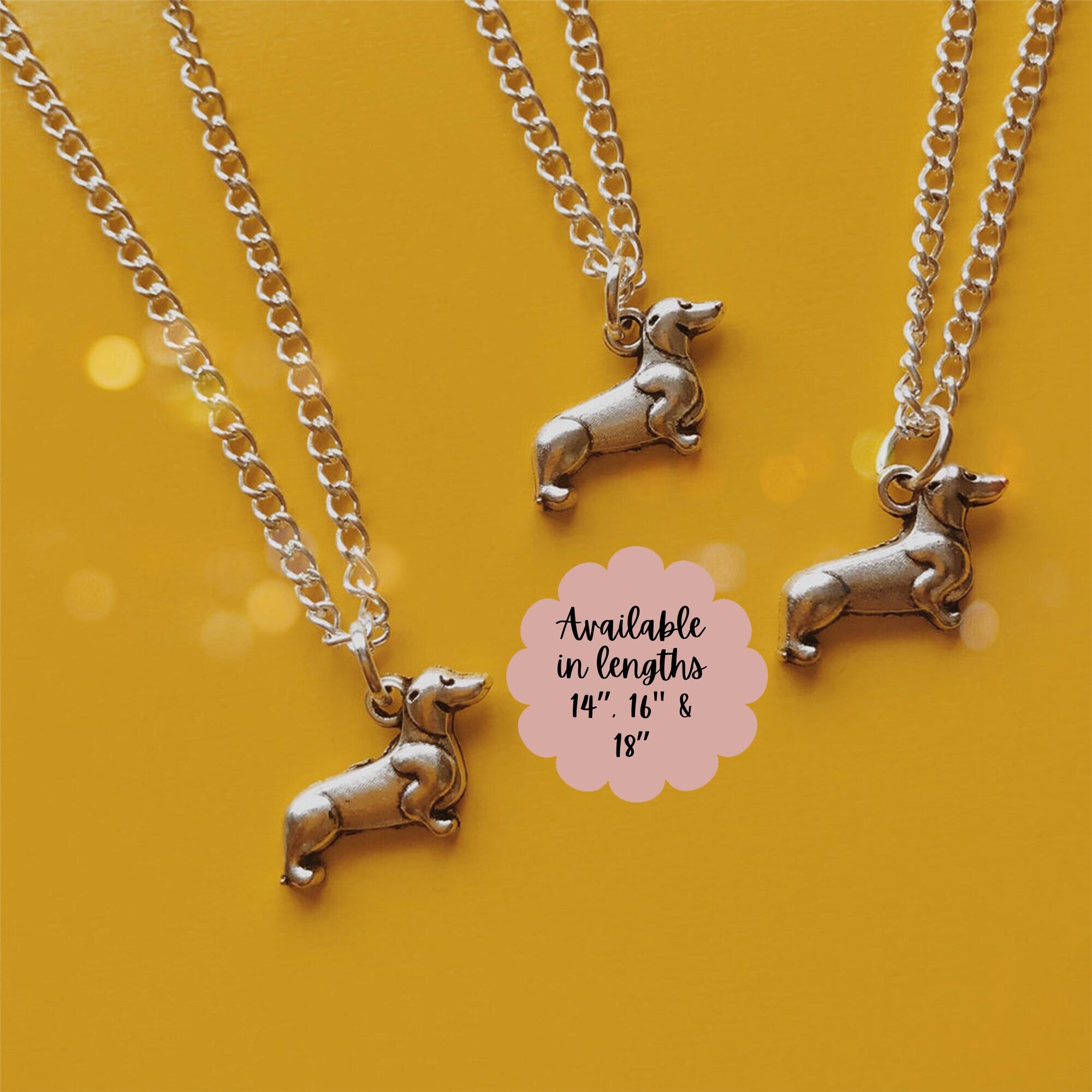 Pet Necklace Dachshund Gift Dog 