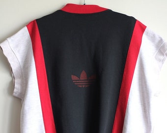 ADIDAS Vest 90s, Vintage Adidas Originals sweatshirt vest