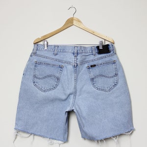 Vintage LEE St Louis jean shorts, Vintage bermuda denim shorts for men