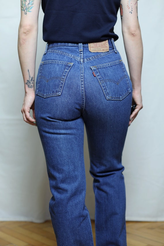 【80s USA】 リーバイス　26501-0156 W27 70s/80s Levi's 26501 Jeans W27 USA, Vintage Blue Levis 501