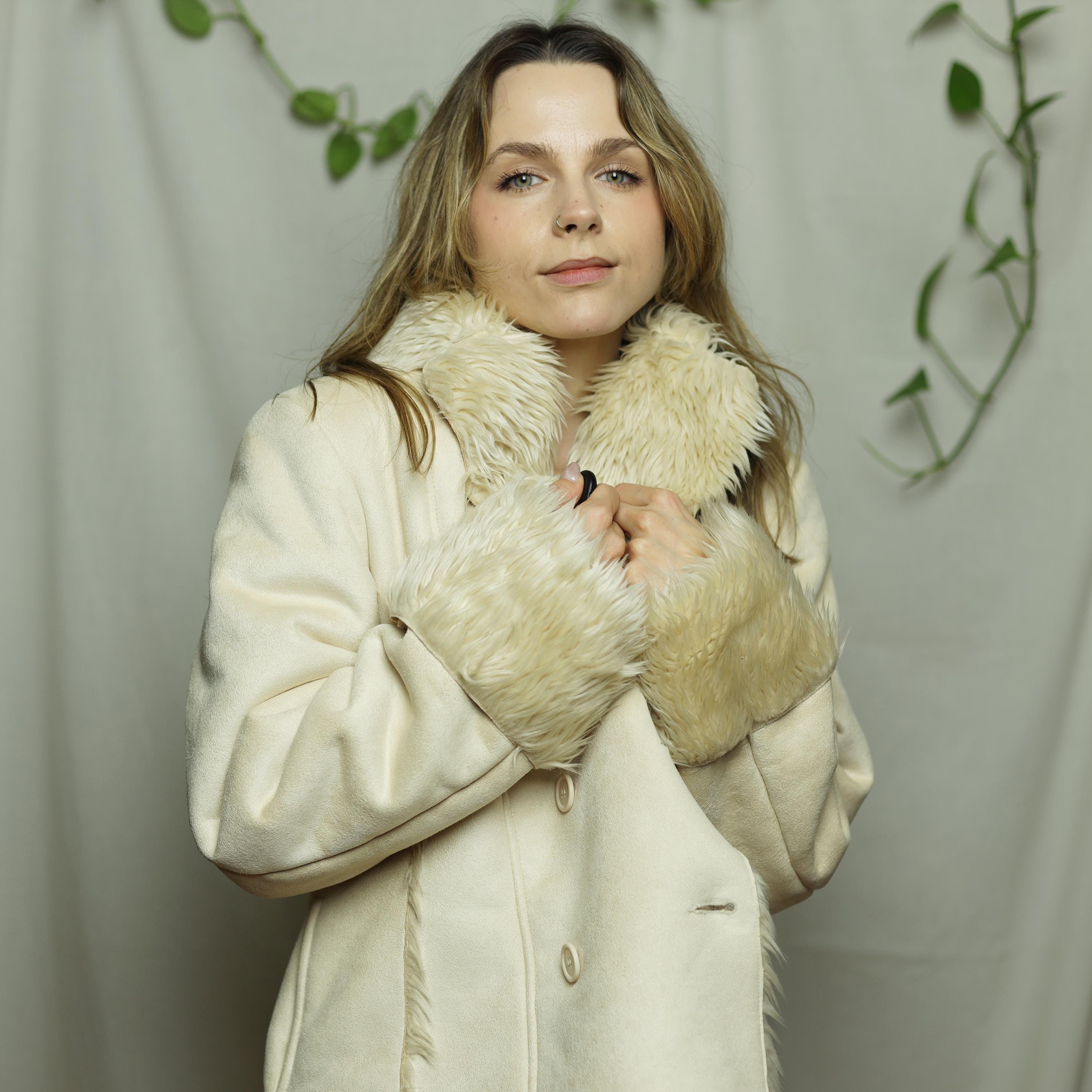 Y2k fur jacket - Etsy.de