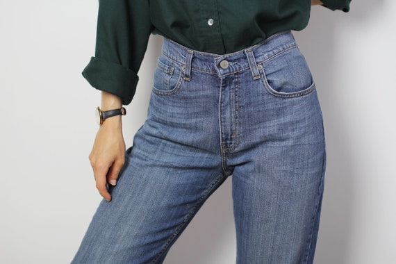 Levi's 751 jeans taglia 32 Pantaloni in denim Mid rise in | Etsy Italia