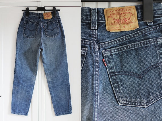 Levi's 501 W27-28 USA jeans, Vintage Levis 17501 … - image 1