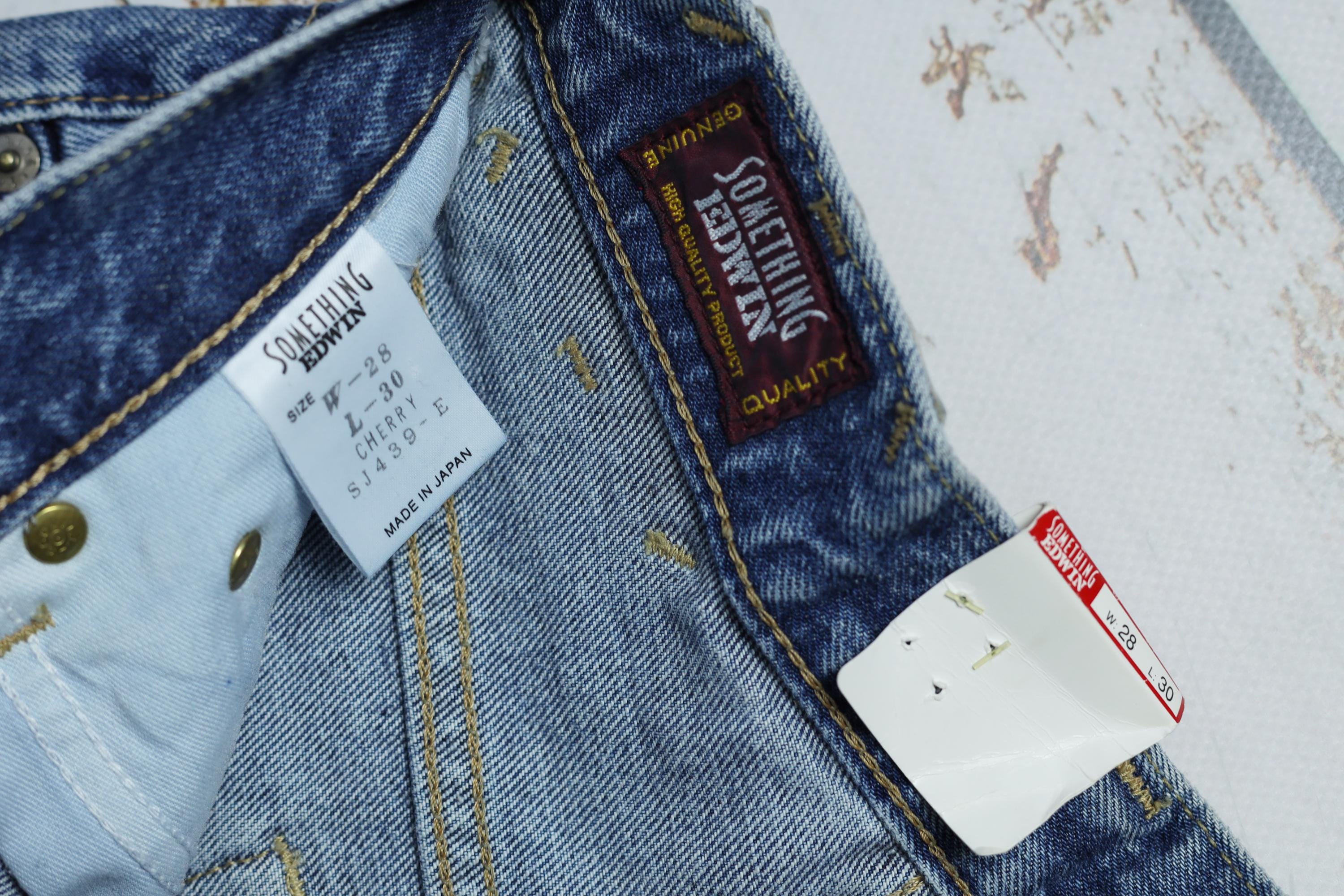 Something by Edwin Jeans Size 25, Deadstock New With Tags - Etsy
