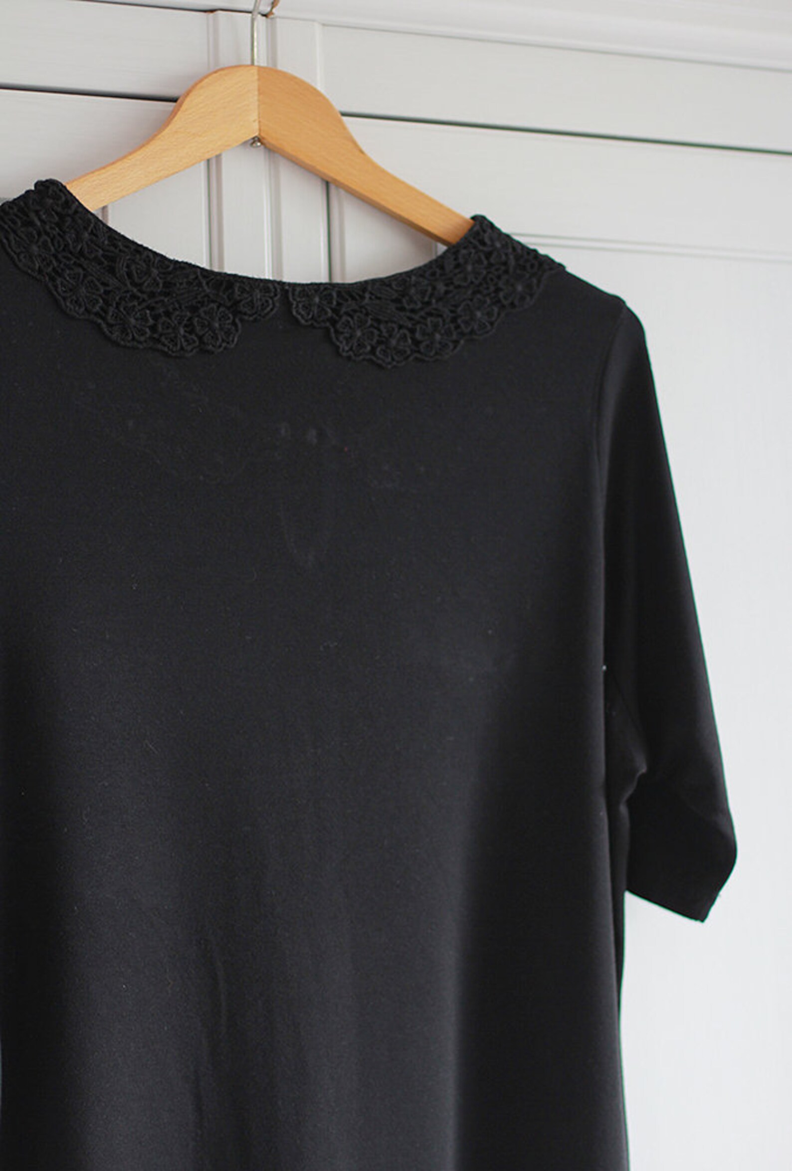 Vintage 80 Black - Sustainably Made Women’s Short Sleeve Tee main image 1