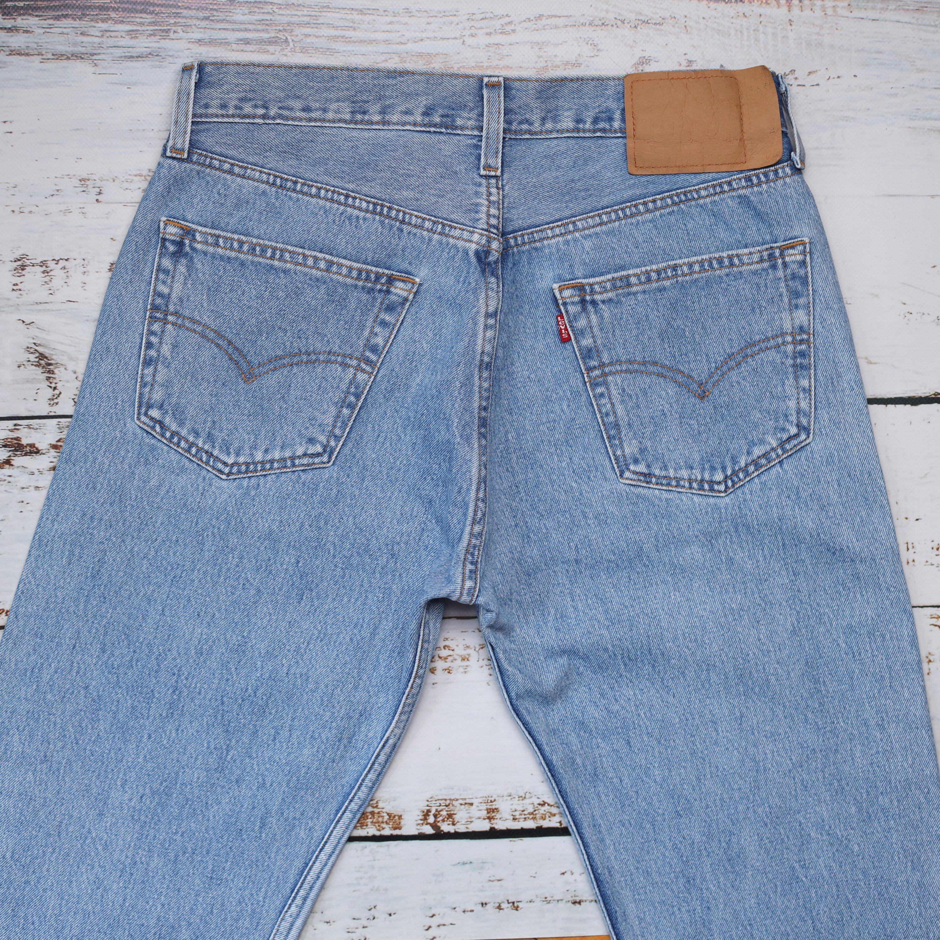 リーバイス　501 W32 / L32 LEVI'S 501 Jeans Men's W32/L32 Straight Leg Whiskers Faded