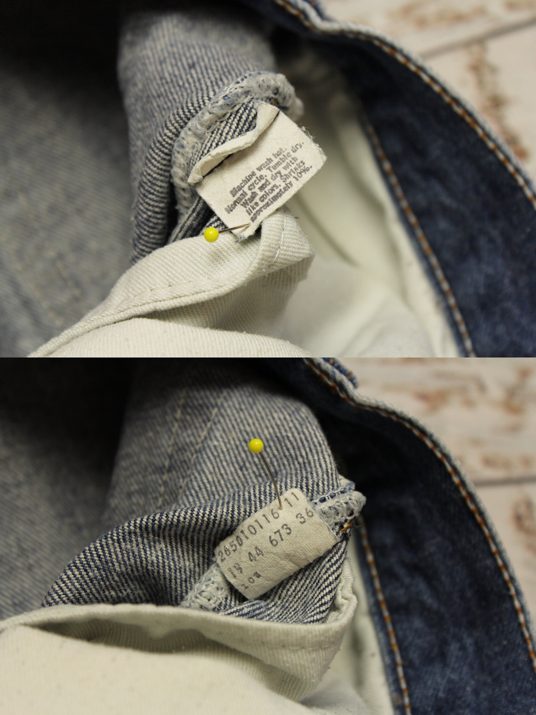 【80s USA】 リーバイス　26501-0156 W27 古着 80年代 リーバイス Levis 26501-0156 ストレートデニム