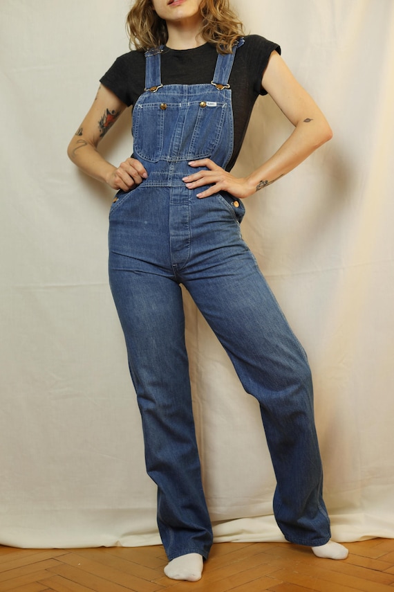 所々　Lee DUNGAREES VINTAGE OVERALLS Vintage Lee Denim Overalls W26 – The Barn Owl Vintage Goods