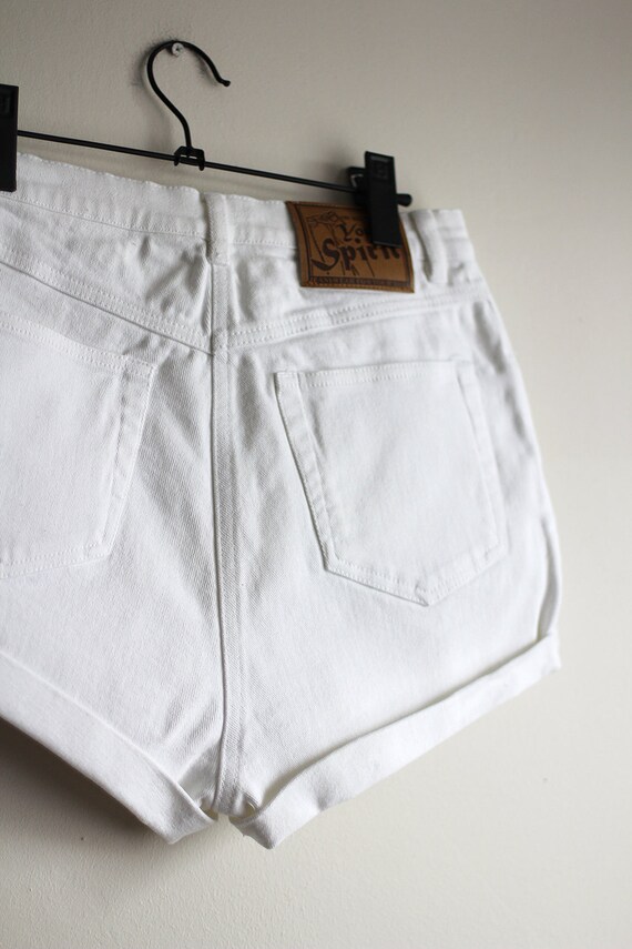 vintage white shorts