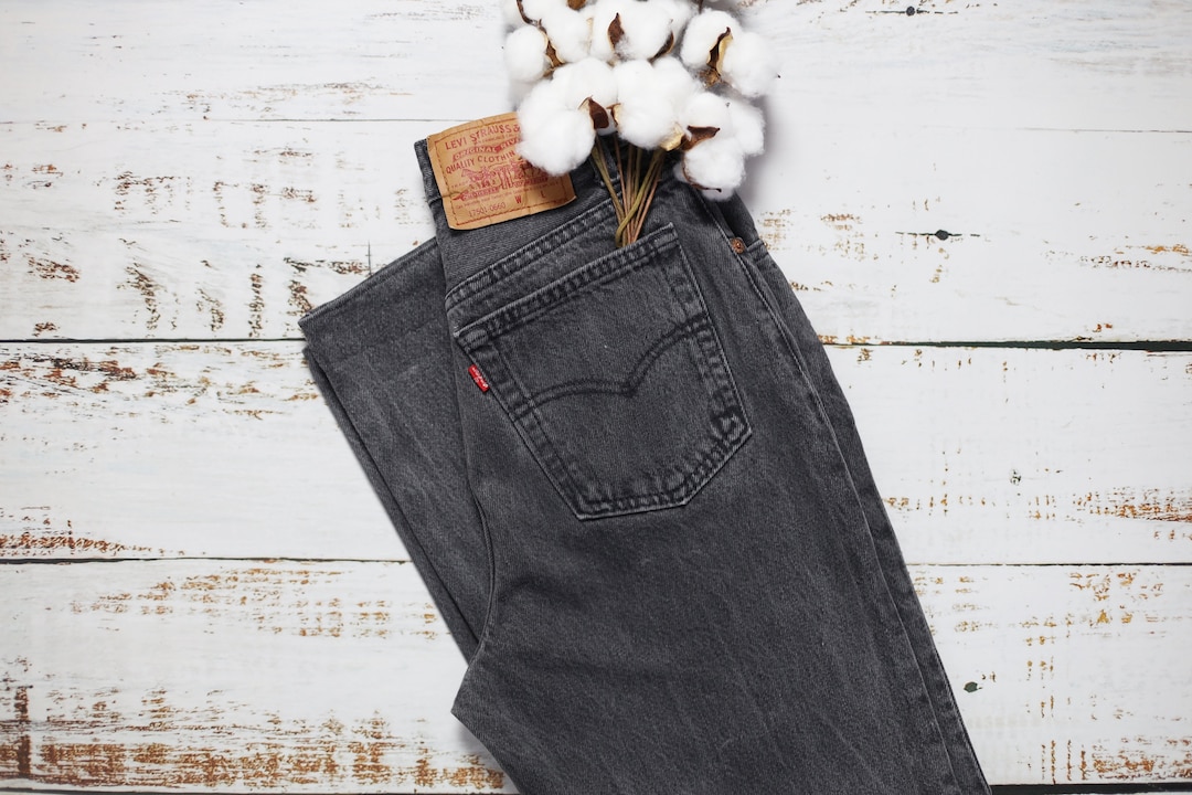 80s Levi's 17501 Jeans W26 Made in USA, Gray Levis 501 Jeans 80s Levi's 17501 Jeans W26 Made in USA, Gray Levis 501 Jeans