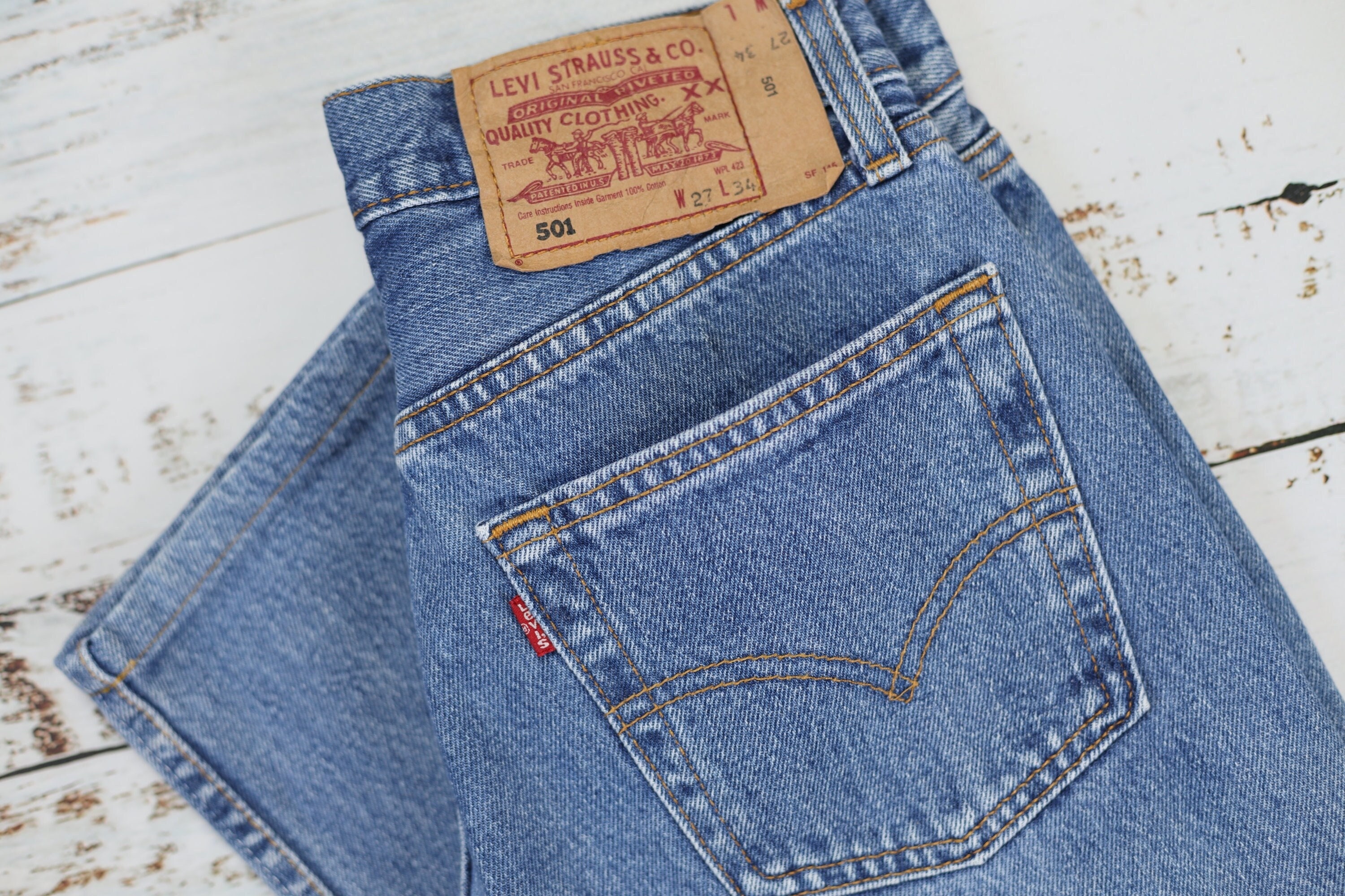 Levi's 501 26x31 Jeans Women's Blue Levi Jeans Size - Etsy