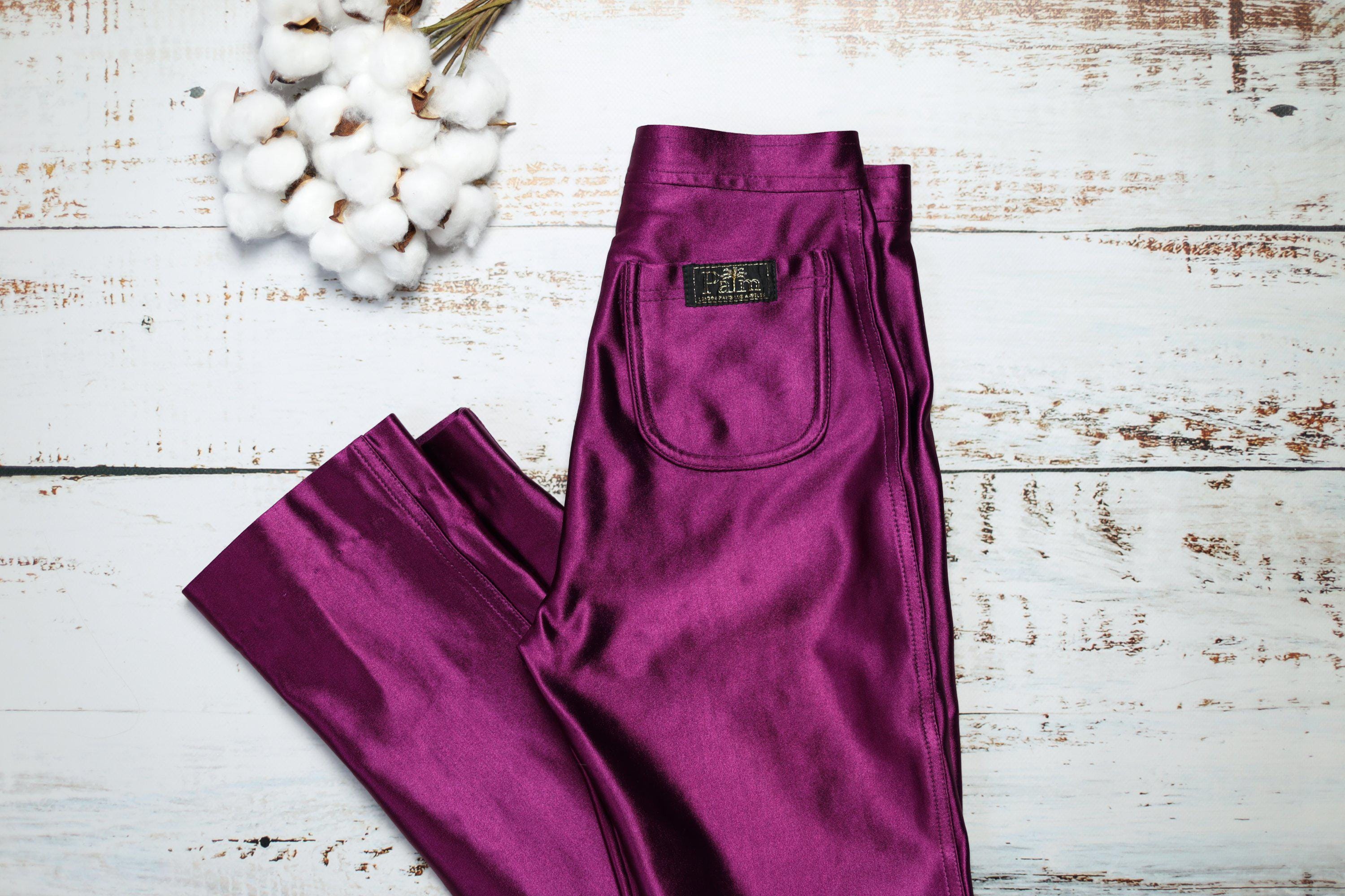 70s Purple Pants - Etsy Canada