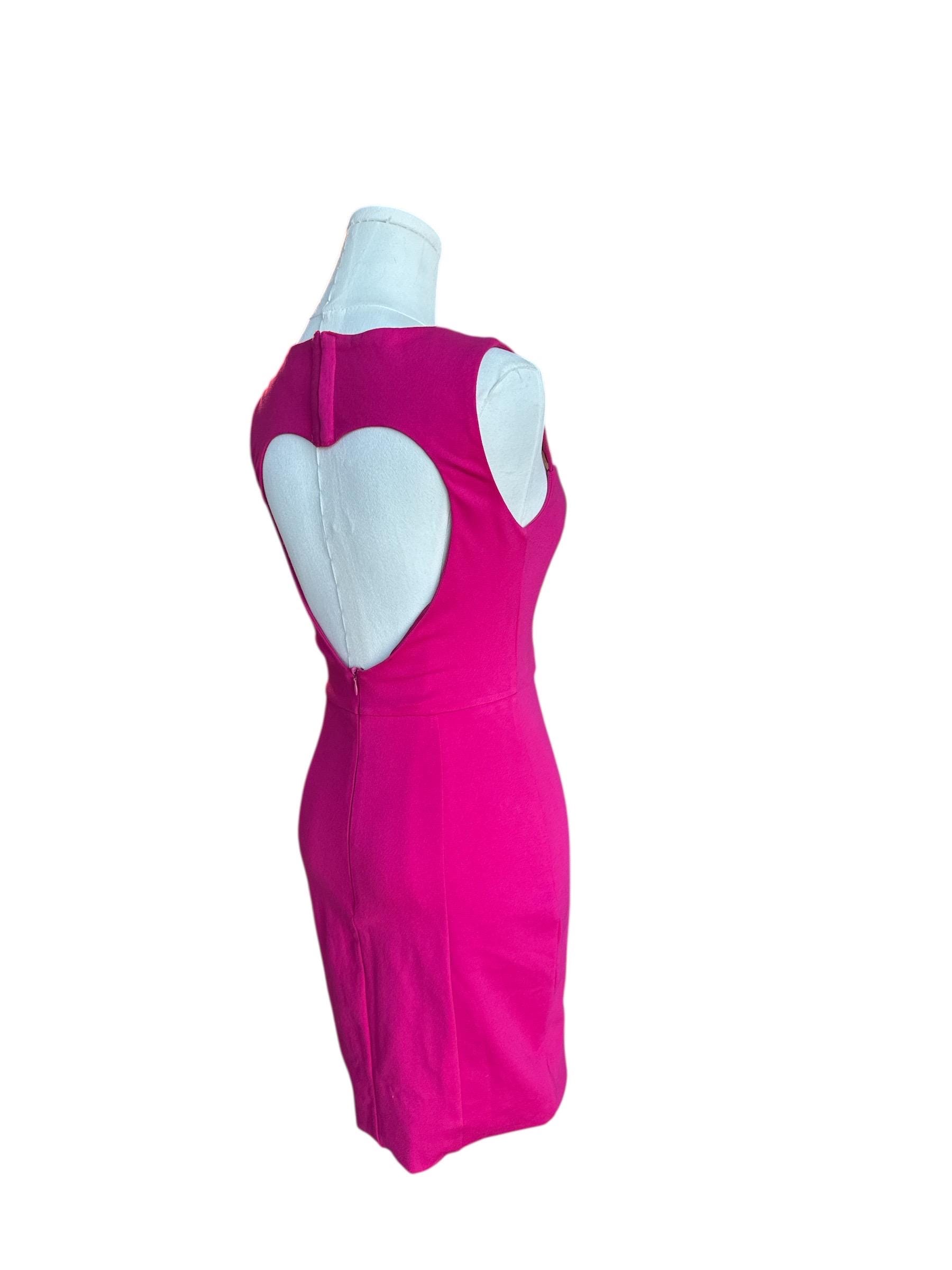 Pink Heart Cutout Dress - Etsy
